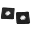 4 Metall-Ösen Ösen-Patch auf Kunstleder 35x35mm Hoodies Produktbild-Vorschau 2