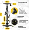 Optio Cycle – cyklistická pumpa na všetky typy ventilov, Náhľad obrázku produktu 5