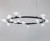 Toolight Pendellampe App906-15Cp Modern Kugel Schwarz Produktbild-Vorschau 5