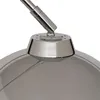 Lampa podłogowa łukowa FLORIS, metalowa, srebrna, 177 cm Podgląd zdjęcia produktu 8