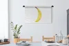 MuchoWow® Wandteppich Wandbehang Banane - Aquarell - Weiß Produktbild-Vorschau 3