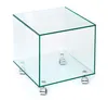 Beistelltisch >7/177< in Klarglas, Glas - 38x44x38cm Produktbild-Vorschau 4