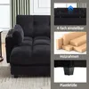 LVHOM Chaiselounge 2er Set mit USB&Becherhälter, 2 Sitzer Produktbild-Vorschau 5
