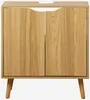 sweeek - Vintage-Waschbeckenunterschrank mit Holzoptik - Produktbild-Vorschau 1
