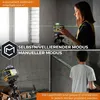 A construction site with a laser level being used by two people. Produktbild-Vorschau