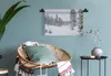 MuchoWow® Wandteppich Wandbehang Die Bäume, die in einem Produktbild-Vorschau 5