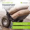 Juskys Sackkarre Basic klappbar – Transportkarre mit großen Produktbild-Vorschau 6