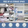Vakuumbeutel 6 Stück 70x50cm für Kleidung Bettwäsche Reise Produktbild-Vorschau 2