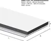PVC Rolladenkastendeckel | 195 mm Breite x 1180 mm Länge | Produktbild-Vorschau 3