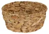 1 edler Füllkorb aus Wasserhyazinthe Obstkorb Geschenkkorb Schale Produktbild-Vorschau