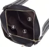 Camerazar Elegante borsa a tracolla da donna in pelle nera Anteprima dell’immagine prodotto 6