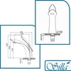 Goldener Waschbecken-Wasserhahn Sem-1073G Produktbild-Vorschau 14