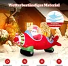 Aufblasbarer Weihnachtsmann im Flugzeug mit Produktbild-Vorschau 5