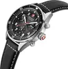 SWISS MILITARY HANOWA Herrenuhr Quarzuhr schwarz onesize Produktbild-Vorschau 2