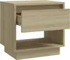 vidaXL Nočný stolík Sonoma Dub 45x34x44 cm odvodený výrobok Náhľad obrázku produktu 5