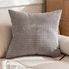 OKWISH Kissenbezug 50x50 cm 2er Set Hellgrau, Grobstrick Produktbild-Vorschau 1