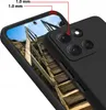Etui Czarne Matowe Silikon Slim do Motorola G86 Power + Podgląd zdjęcia produktu 4