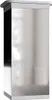 A single, modern, chrome-plated furniture leg is shown against a white background. Produktbild-Vorschau