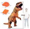 Peviasot Nafukovací kostým dinosaura T-Rex, 2 metre, pre Náhľad obrázku produktu 2