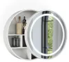 Badspiegelschrank Vicco Silva Weiß 50 x 50 cm mit 5 Produktbild-Vorschau 6