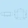 T-Stück flach : 100 (110x55) System: 100 (110x55) Produktbild-Vorschau 5