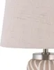 BELIANI Lampa na noční stolek béžová a bílá keramika 48 cm Náhled obrázku produktu 7
