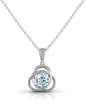Zeeme Gemstones, F Anhänger mit Kette 925/- Sterling Silber Produktbild-Vorschau 1