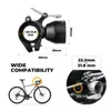 ROCKBROS campanello per bicicletta mini campanello 90dB per Anteprima dell’immagine prodotto 2