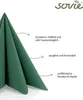 Sovie HOME Serviette Dunkelgrün aus Linclass® Airlaid 40 x Produktbild-Vorschau 3