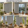 1x Garden Outdoor Vorhang Wetterfest Mit ösen Wasserdicht Produktbild-Vorschau 6