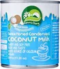A can of Nature's Charm Sweetened Condensed Coconut Milk. Voir les images du produit