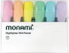 Zvýrazňovač Monami 604, 1-4 mm, klínový hrot, pastelové Produktbild-Vorschau 2