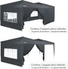 2x Parois latérales pour tonnelle pop up pavillon fenêtre Voir les images du produit 3