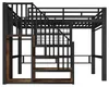 Hoogslaper 140x200 cm met opbergtrap en lades, zijrooster, Productafbeelding-voorbeeld 9