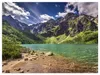 Muralo VLIES FOTOTAPETE SEE Berge Bäume Steine Natur Produktbild-Vorschau 2