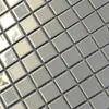 Glasmosaik Fliesen Silber Uni Badezimmer Wand Wohnzimmer Produktbild-Vorschau 2