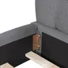 CDGlobal Polsterbett 160x200cm mit Lattenrost und Kopfteil, Produktbild-Vorschau 8