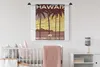 MuchoWow® Wandteppich Wandbehang Hawaii - Jahrgang - Palme Produktbild-Vorschau 1