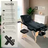 tectake® 3 Zonen Massageliege-Set Breite 70 cm, Polsterung Produktbild-Vorschau 2