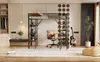 Łóżko piętrowe 90 x 200 cm z biurkiem i 3 dużymi półkami, Podgląd zdjęcia produktu 13