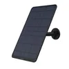 A black solar panel with a mounting bracket, shown against a white background. Podgląd zdjęcia produktu