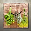 Wohnzimmer Leinwand Uhr Geräuschlos Küche 30x30 Hängende, Produktbild-Vorschau 1