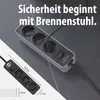 Steckdosenl. Ecolor 3-fach weiß/schwarz Schalter Vista previa de la imagen del producto 14