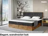 MEBLINI Boxspringbett mit Bettkasten - Gepolstert Produktbild-Vorschau 3