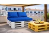 Palettenkissen Set 120 x 60 x 10 cm + 2 x 50 x 40 cm – Produktbild-Vorschau 2