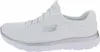 A side view of a white Skechers sneaker with silver accents. Náhled obrázku produktu