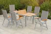 Merxx Gartenmöbelset Naxos 7tlg., 6 Klappsessel, 1 Produktbild-Vorschau 3