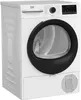 Beko D3H27493W, Freistehend, Frontlader, Wärmepumpe, Weiß, Produktbild-Vorschau 3