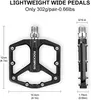 ROCKBROS Fahrradpedale Rennrad Pedale Aluminium Platform Produktbild-Vorschau 2