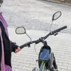 Zestaw lusterek rowerowych prostokątnych z odblaskami, Podgląd zdjęcia produktu 2
